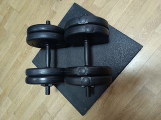 Mancuernas de 10kg 8x2,5kg 