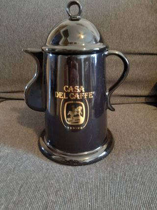 Caffettiera in ceramica vintage 