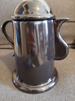 Caffettiera in ceramica vintage 