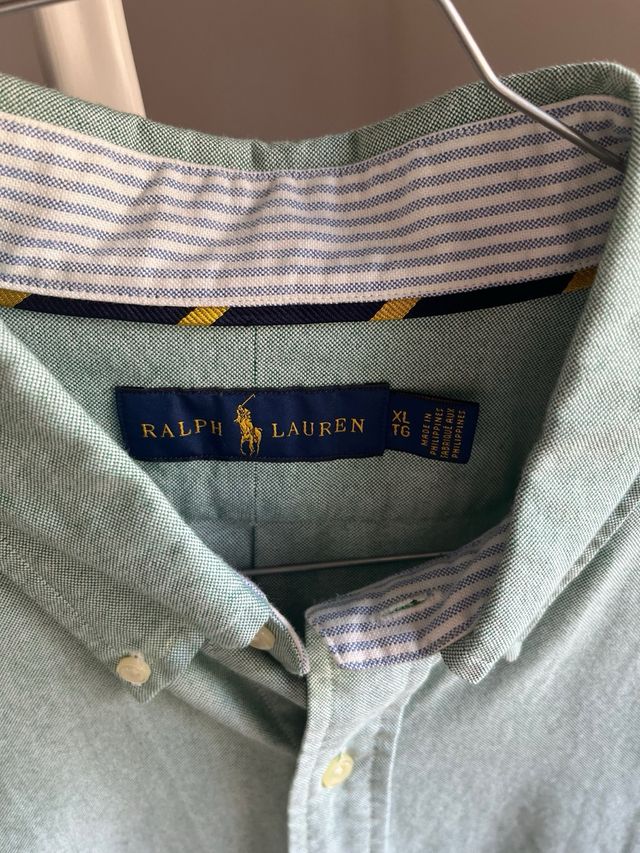 Camisa manga larga Ralph Lauren nueva talla XL