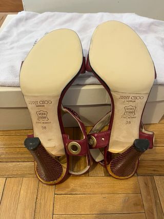 Sandalias tacón Jimmy Choo. T.38
