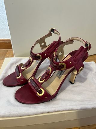 Sandalias tacón Jimmy Choo. T.38