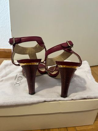 Sandalias tacón Jimmy Choo. T.38
