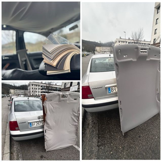 Techos de coche peneles de puerta y asientos