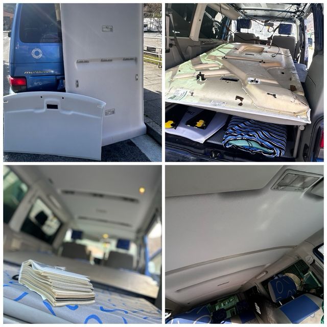 Techos de coche peneles de puerta y asientos