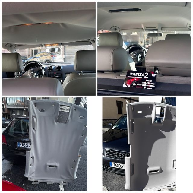 Techos de coche peneles de puerta y asientos