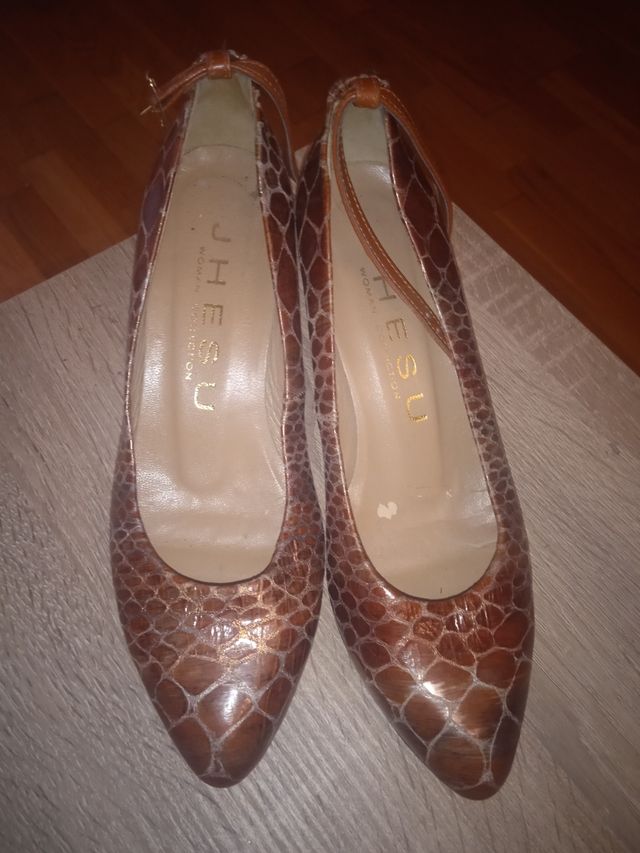 Zapato salón piel N 35