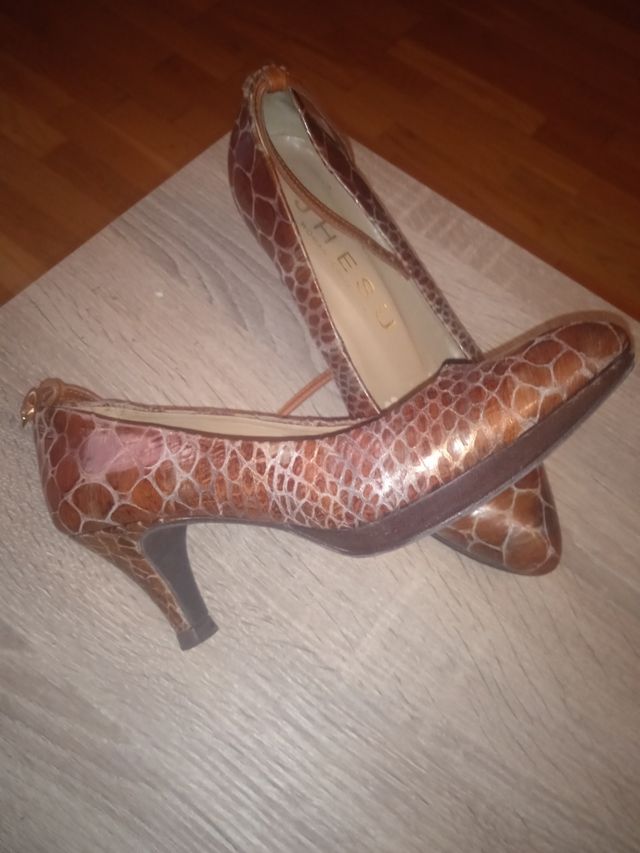 Zapato salón piel N 35