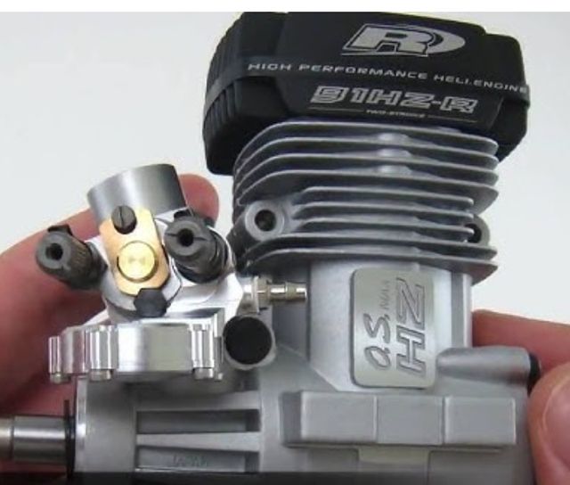 Motor HELICÓPTERO OS 91 HZ-R nuevo