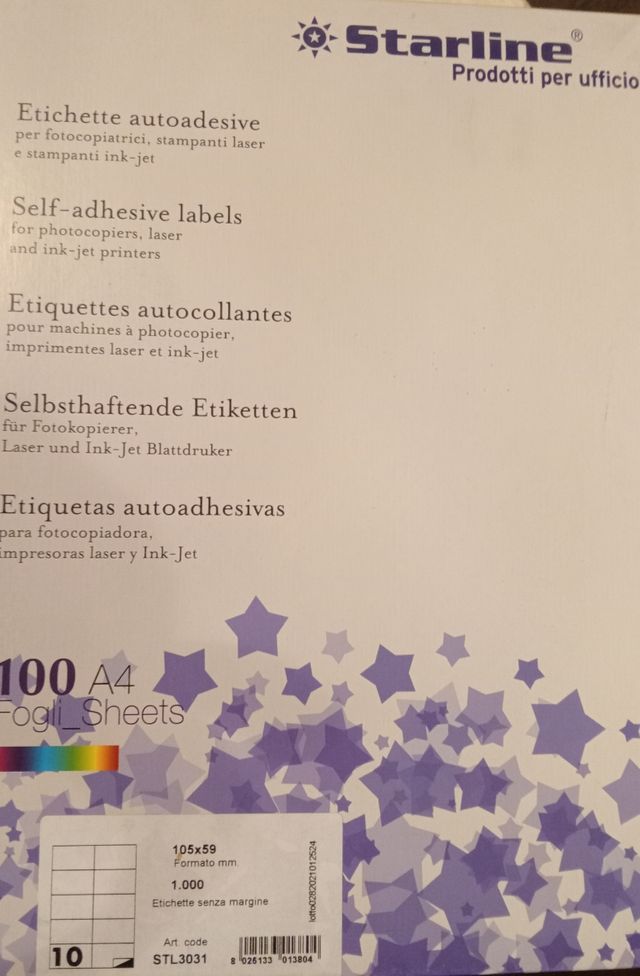 Etichette autoadesive