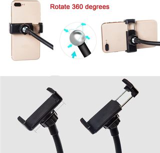 Anillo Luz LED, Soporte para Micrófono Teléfono