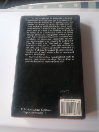 El peso de las sombras (Colección Autores españoles e hispanoamericanos) (Spanish Edition)
