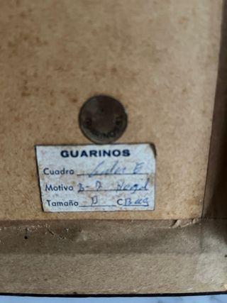 Antiguo cuadro de la Virgen