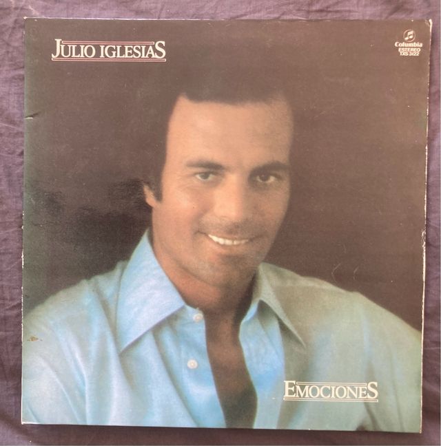 Julio Iglesias Emociones disco vinilo