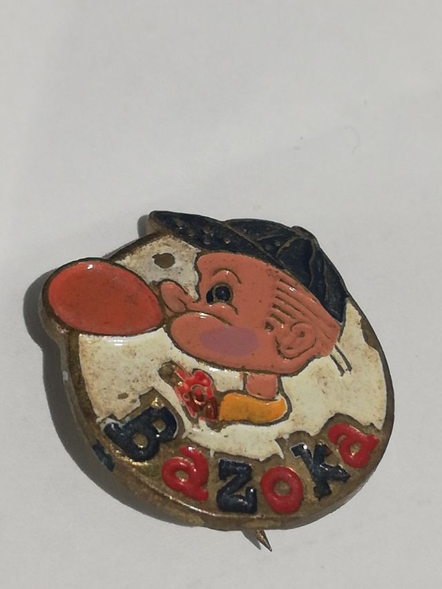 Antigua Insignia de Chicles Bazoka