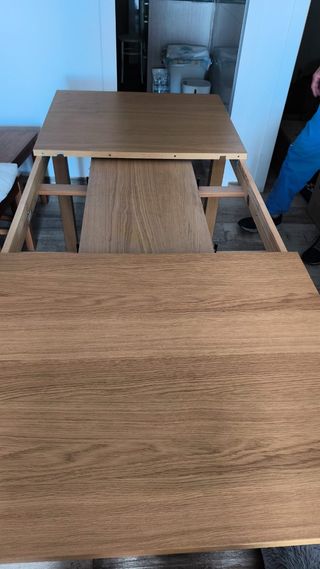 Mesa comedor extensible