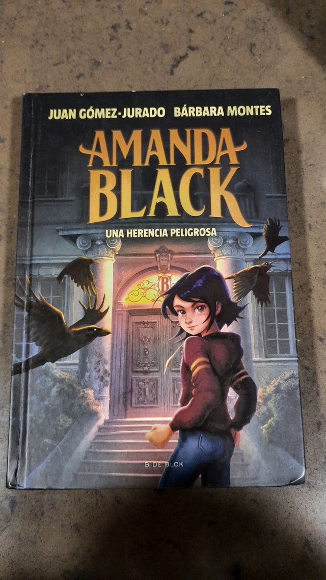 Libro Amanda Black, una herencia peligrosa