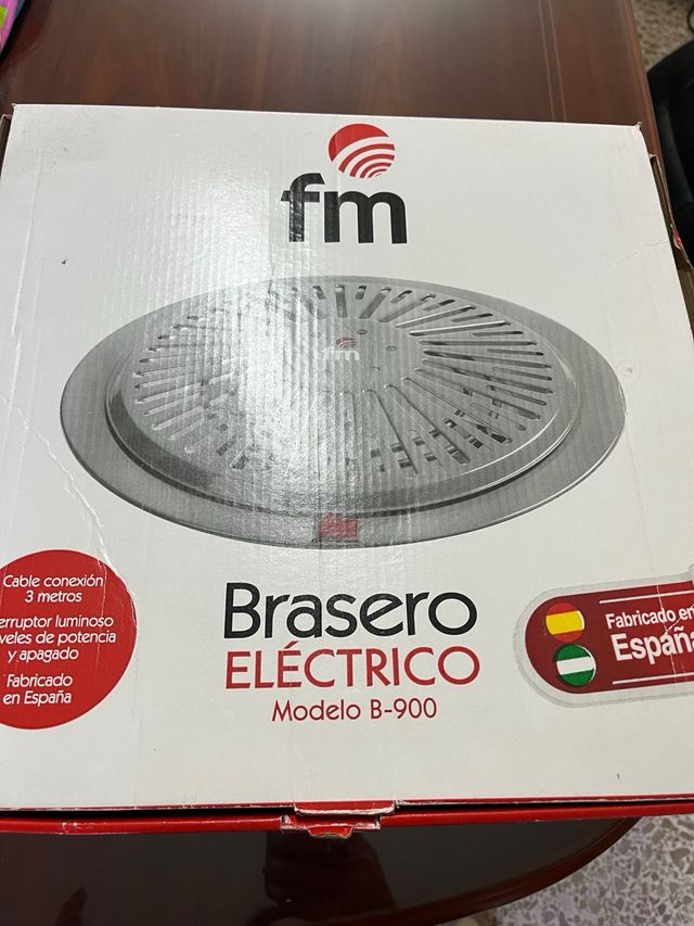 Brasero con madera en buen estado 