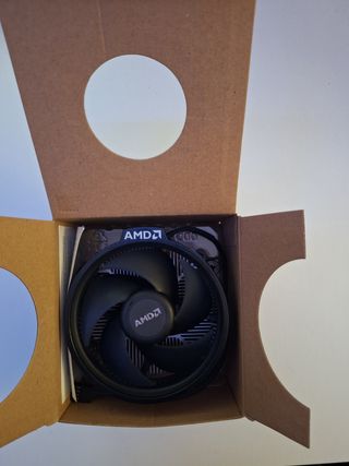 Disipador, ventilador de procesador ryzen 55600