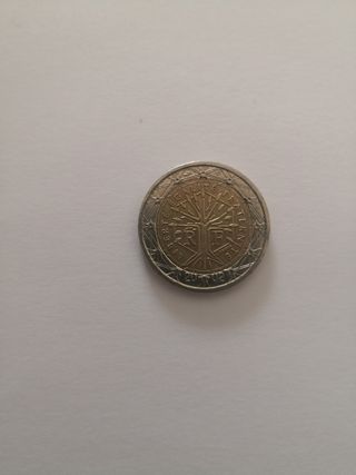 Moneda 2 euros Francesa Arbol de la vida