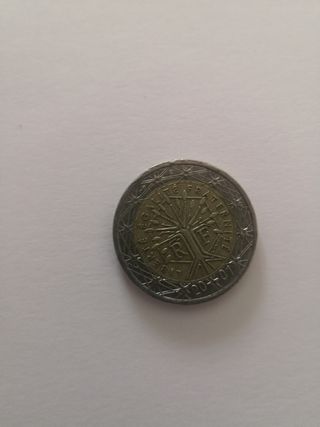 Moneda 2 euros Francesa Arbol de la vida