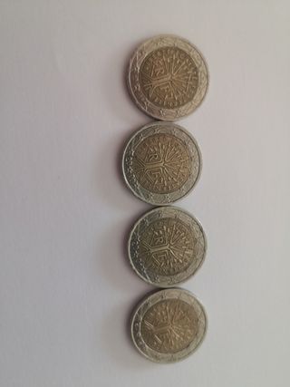 Moneda 2 euros Francesa Arbol de la vida