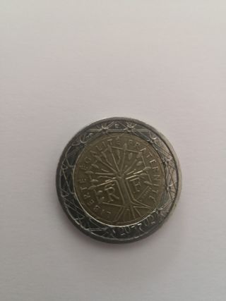 Moneda 2 euros Francesa Arbol de la vida