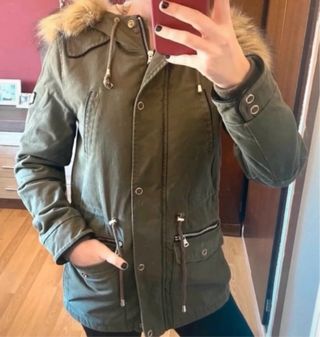 Chaqueta verde militar