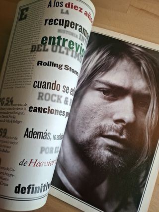 Revista rolling stones nirvana.