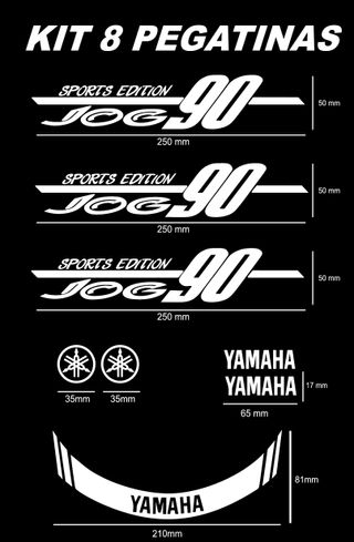Adhesivos sport edition yamaha jog 90
