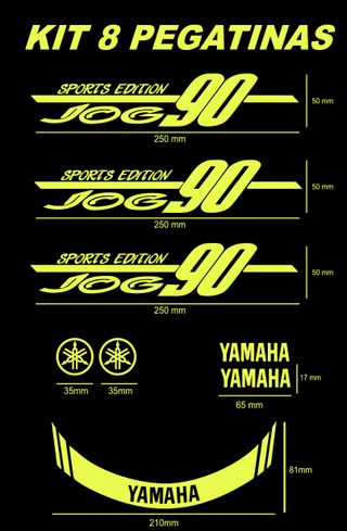 Adhesivos sport edition yamaha jog 90