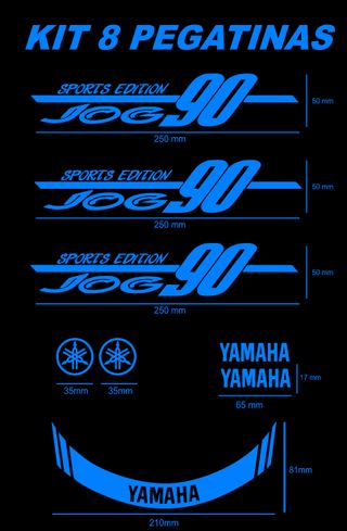 Adhesivos sport edition yamaha jog 90