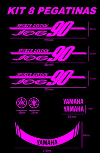 Adhesivos sport edition yamaha jog 90