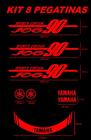 Adhesivos sport edition yamaha jog 90