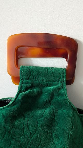 Bolso vintage terciopelo 