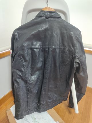 Cazadora Cuero Pepejeans Hombre talla S