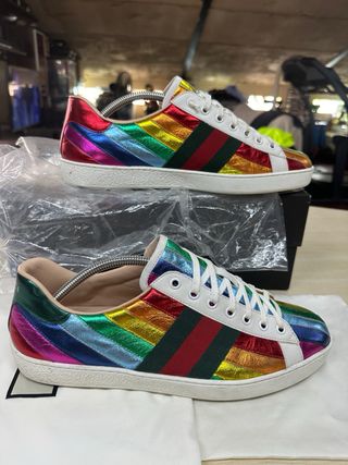 Gucci new ace “RAIMBOW” Originales