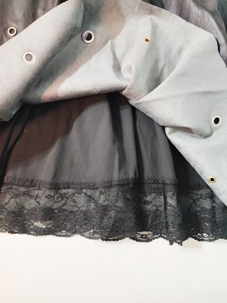 Twinset/ My Twin Falda piel vegana negra T:S