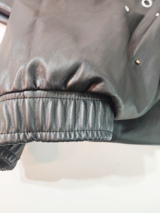 Twinset/ My Twin Falda piel vegana negra T:S