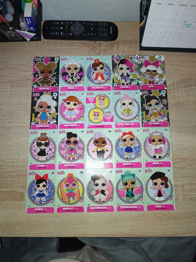 Pack 74 cartas LOL SURPISE