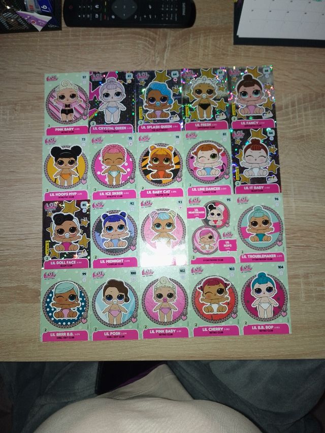 Pack 74 cartas LOL SURPISE