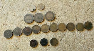 Lote de 20 monedas Emiratos arabes unidos
