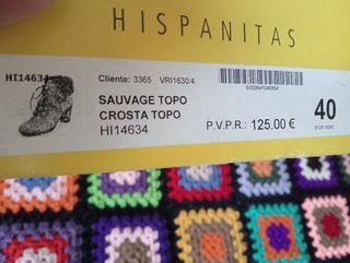 Botines Hispanitas.