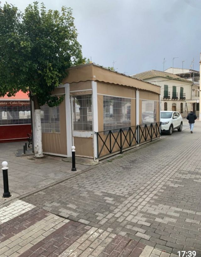 CARPA DE ALUMINIO Y CRISTAL PARA TERRAZA
