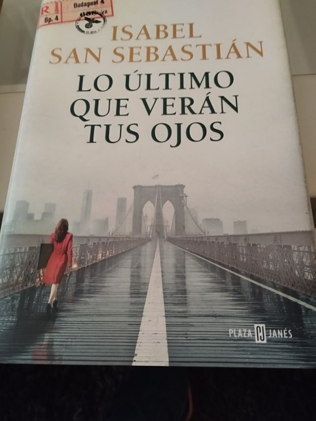 Libro, Lo último que verán tus ojos