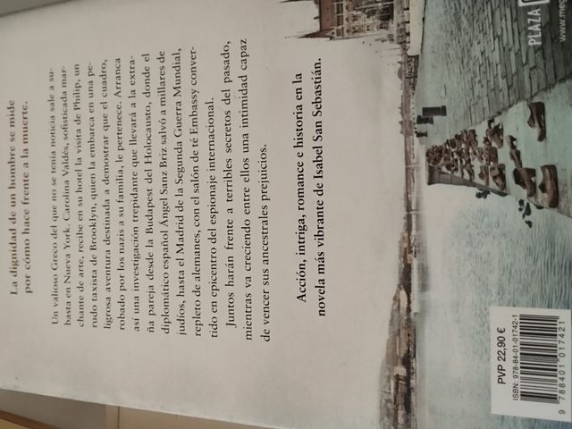 Libro, Lo último que verán tus ojos