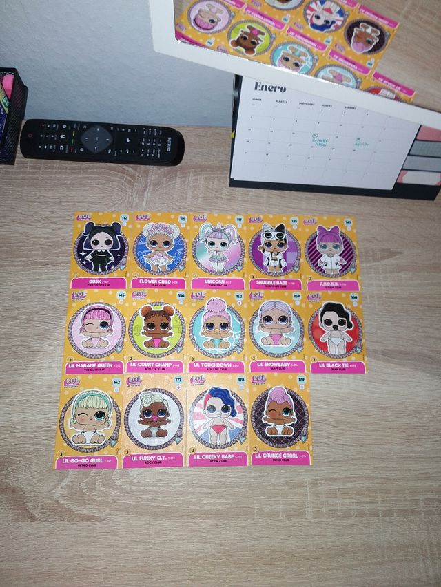 Pack de 34 cartas LOL SURPISE