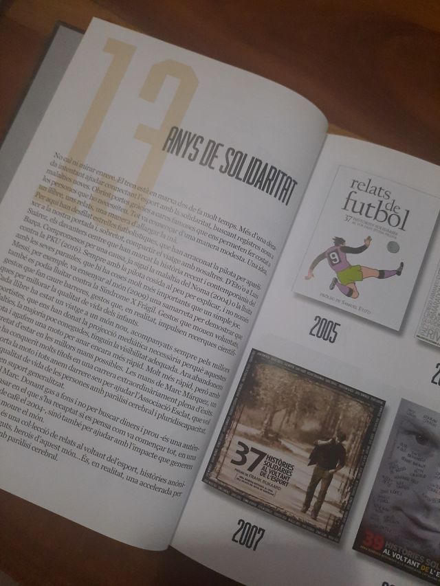 Libro RELATS SOLIDARIS deL'ESPORT 13