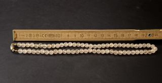 Collana in quarzo rosa