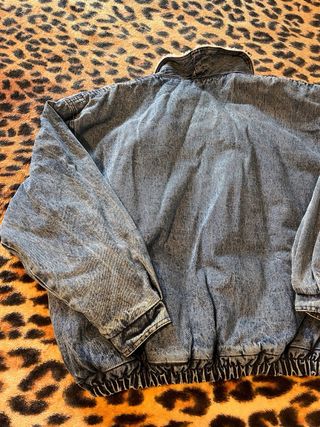 Abrigo chaqueta vaquera bomber vintage retro 80s